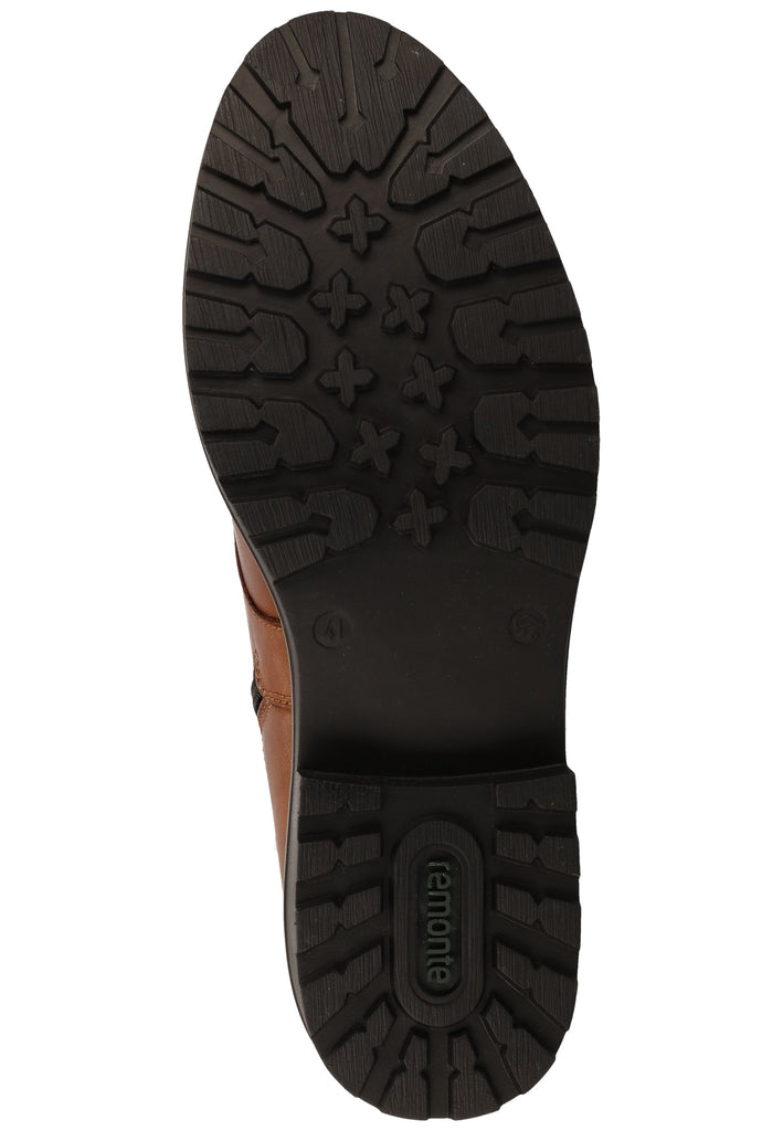 Remonte Stiefelette Lederimitat Chestnut - surf4shoes