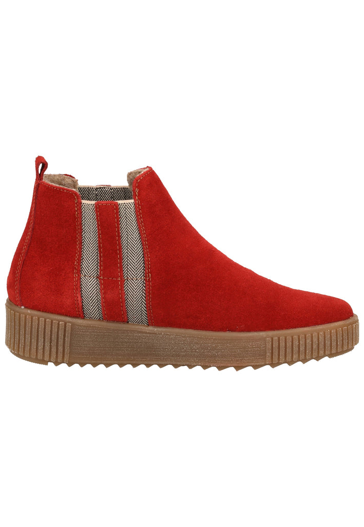 Remonte Stiefelette Lederimitat Rot - surf4shoes
