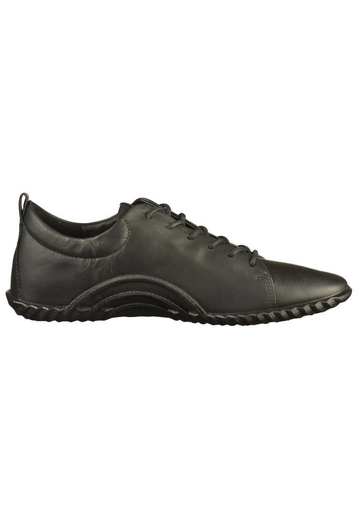 ecco Sneaker Leder Schwarz - surf4shoes