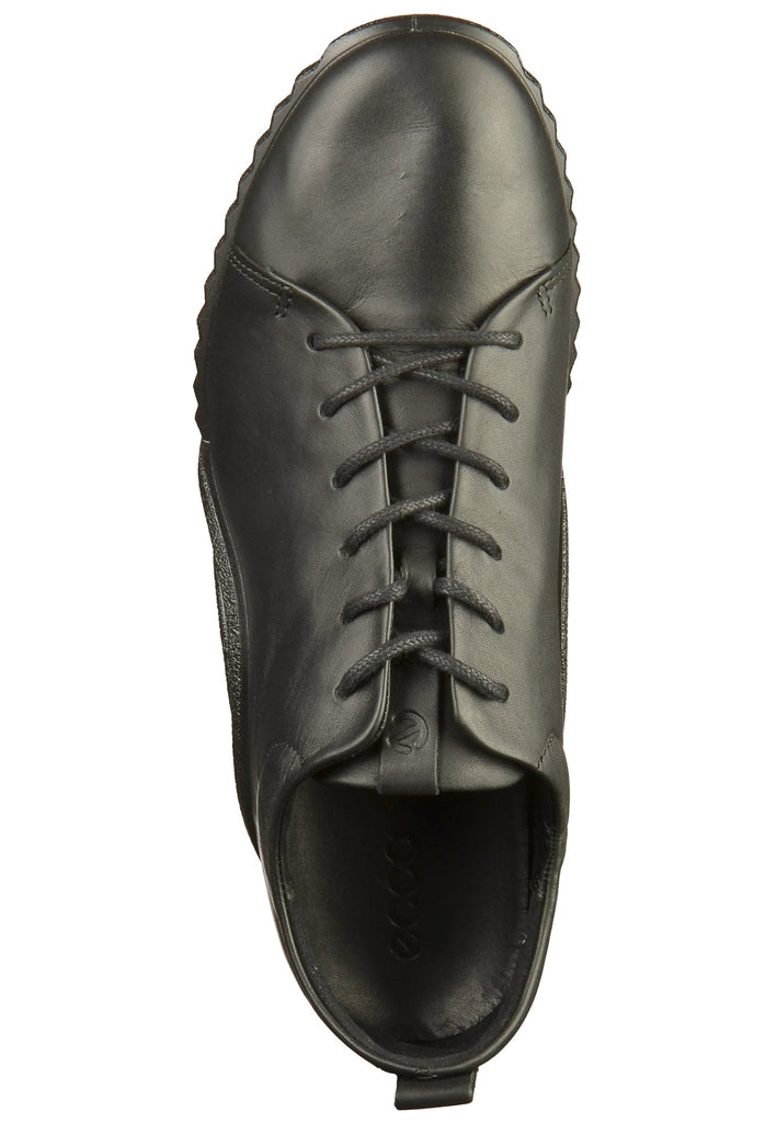 ecco Sneaker Leder Schwarz - surf4shoes