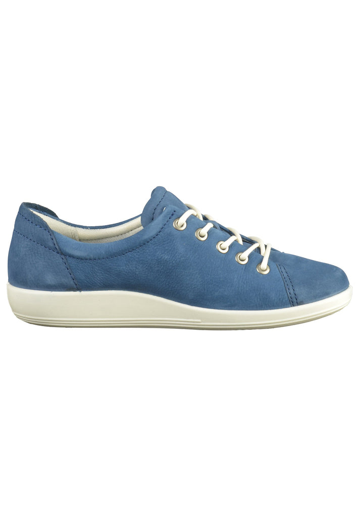 ecco Sneaker Nubukleder Navy - surf4shoes