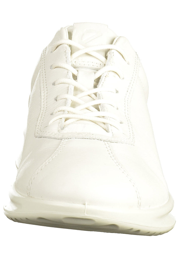 ecco Sneaker Leder/Textil Weiß - surf4shoes