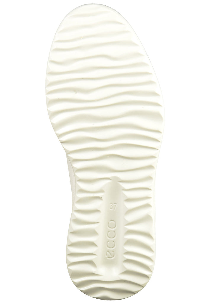 ecco Sneaker Leder/Textil Weiß - surf4shoes