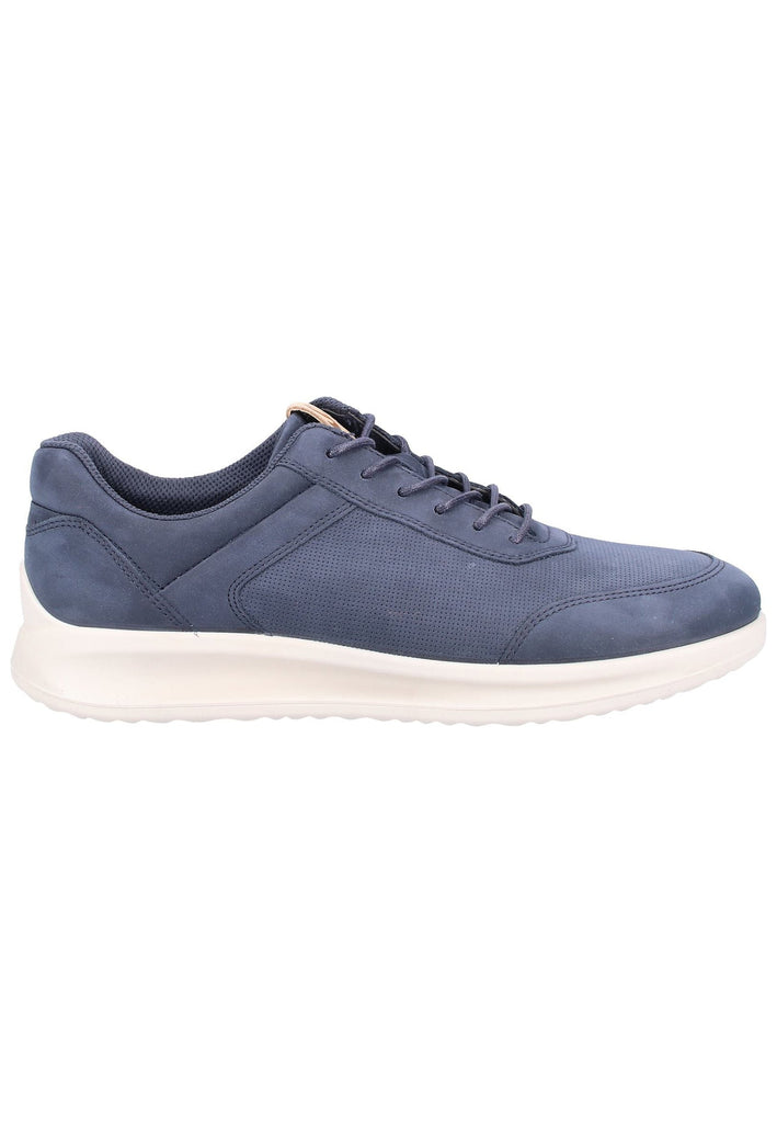 ecco Sneaker Nubukleder Marine - surf4shoes