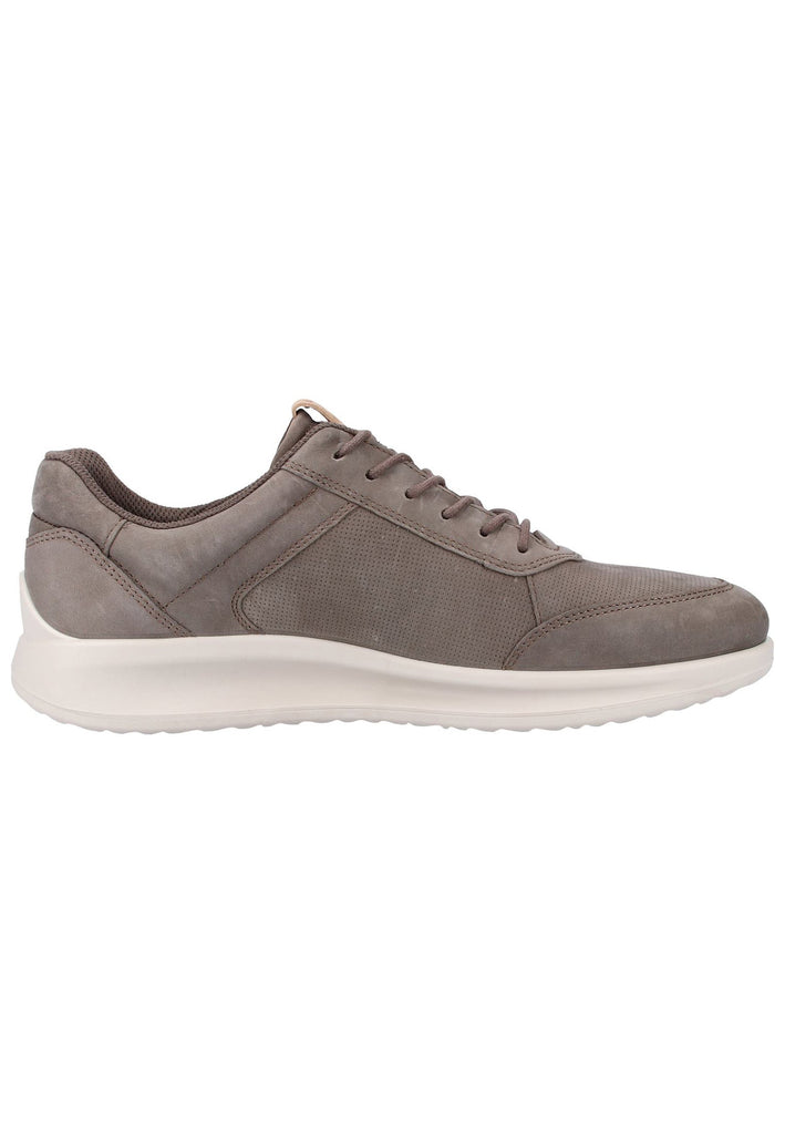 ecco Sneaker Nubukleder Dunkelbraun - surf4shoes