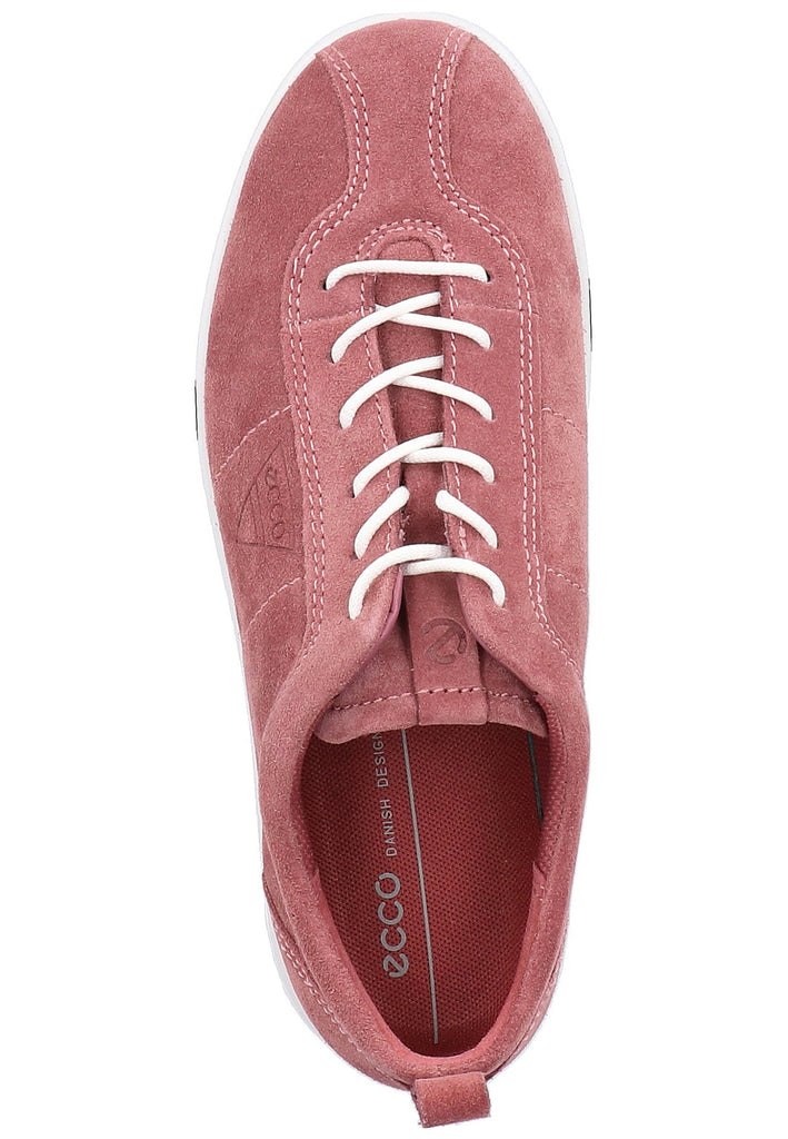 ecco Sneaker Veloursleder Pink - surf4shoes