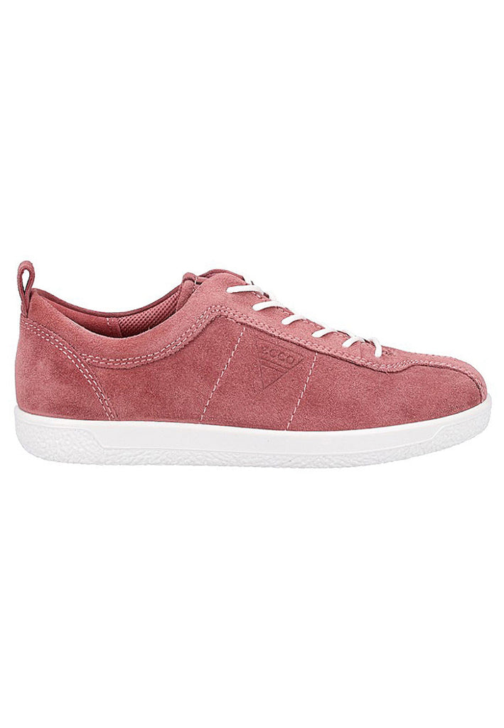 ecco Sneaker Veloursleder Pink - surf4shoes
