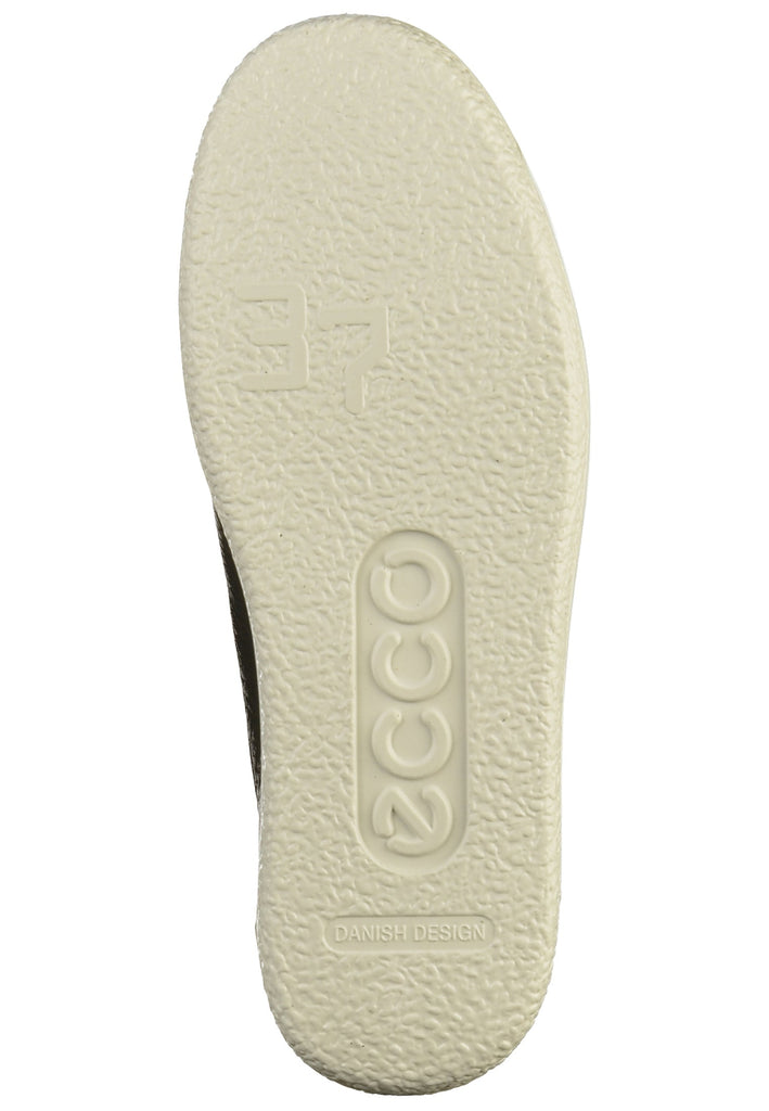 ecco Sneaker Leder Schwarz - surf4shoes