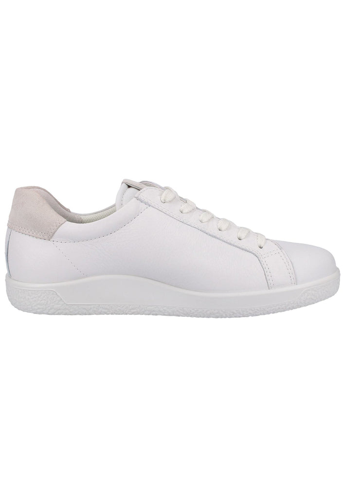 ecco Sneaker Leder Weiß - surf4shoes