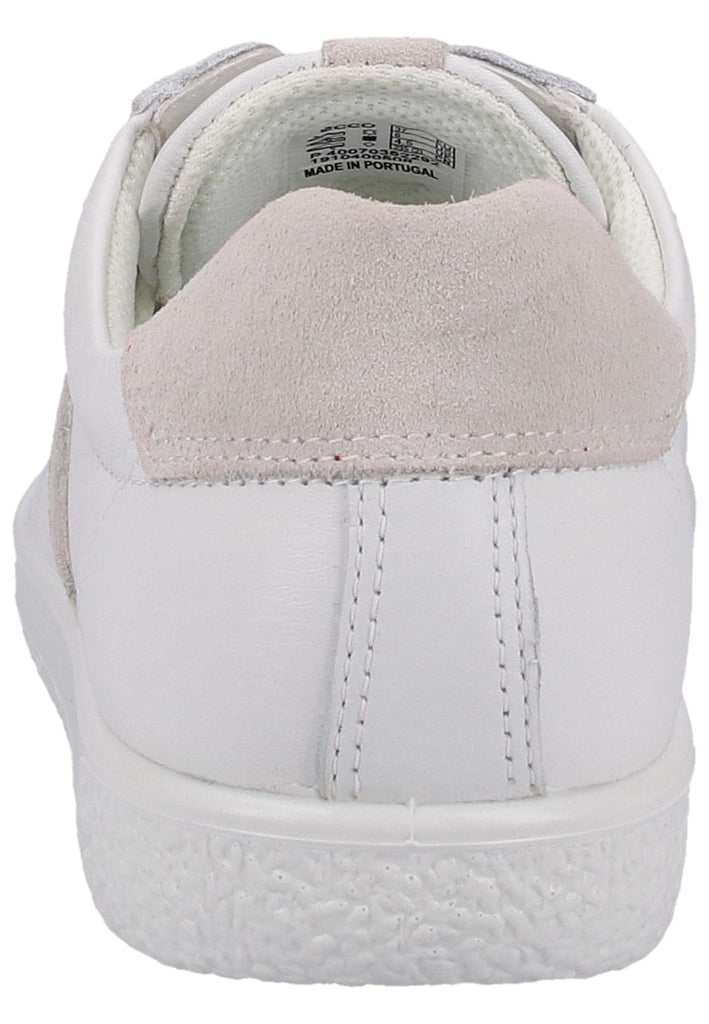 ecco Sneaker Leder Weiß - surf4shoes