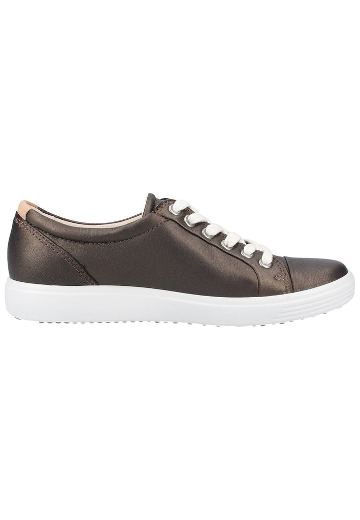 ecco Sneaker Nubukleder Schwarz - surf4shoes