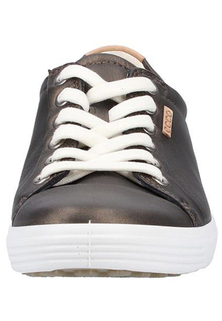 ecco Sneaker Nubukleder Schwarz - surf4shoes
