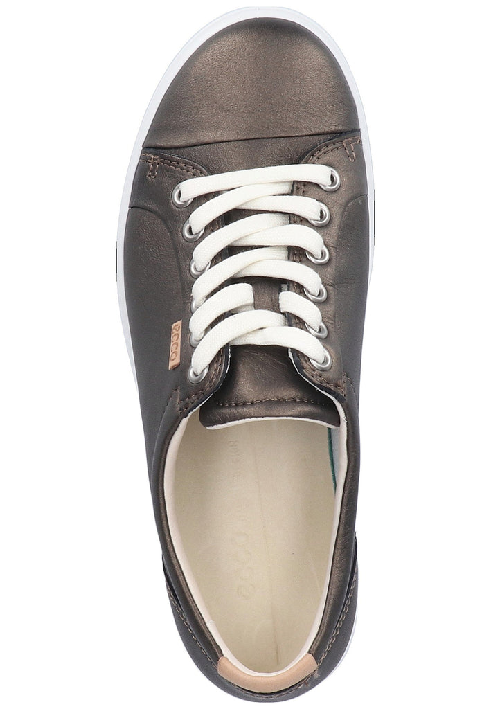 ecco Sneaker Nubukleder Schwarz - surf4shoes