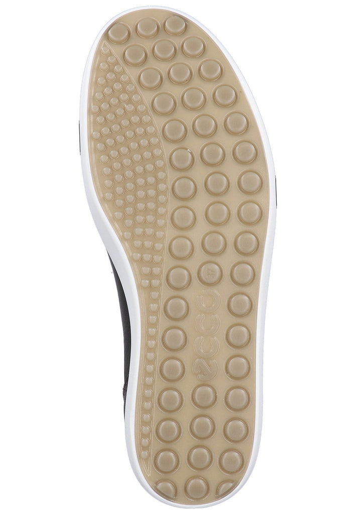 ecco Sneaker Nubukleder Schwarz - surf4shoes