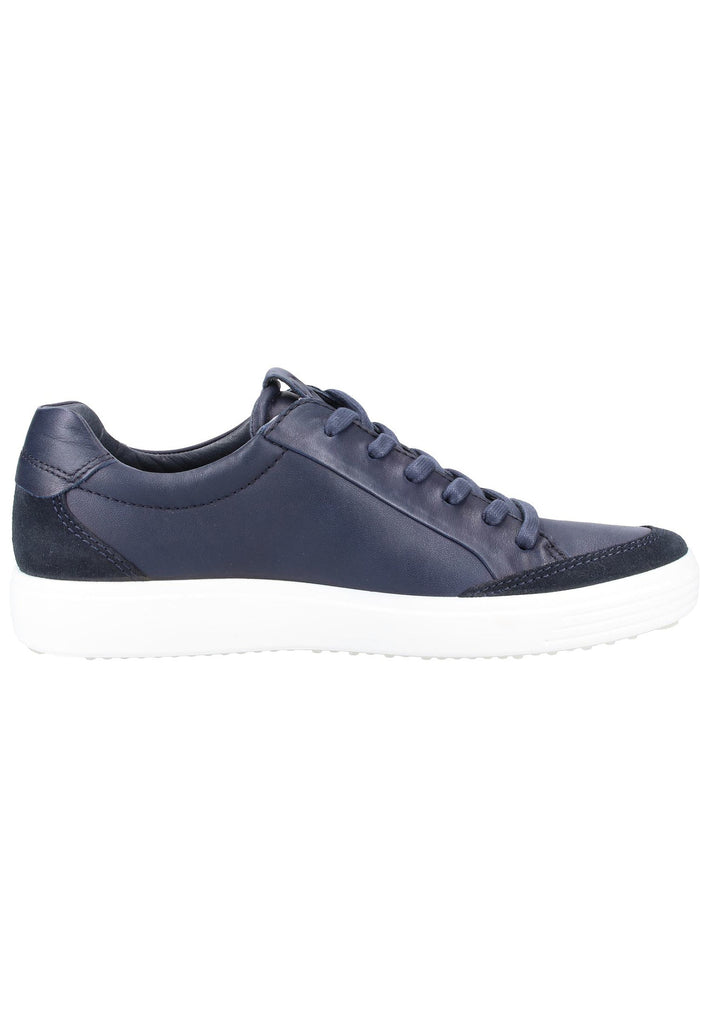 ecco Sneaker Leder Navy - surf4shoes