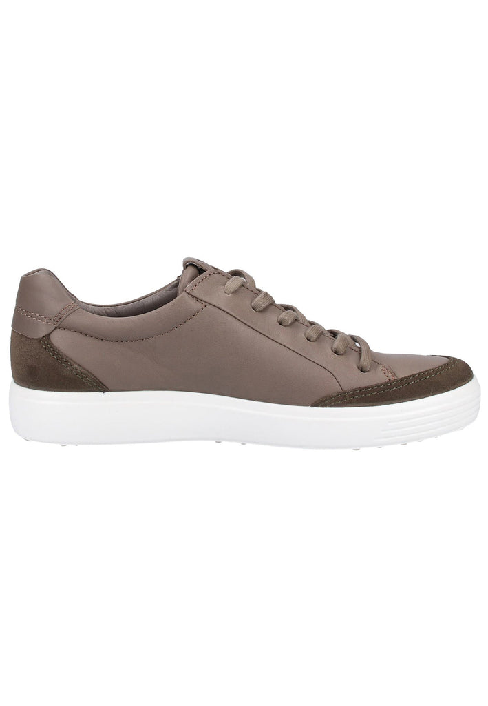 ecco Sneaker Leder Braun - surf4shoes
