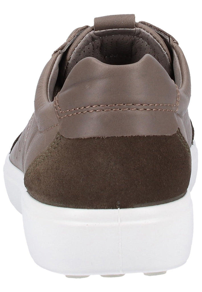 ecco Sneaker Leder Braun - surf4shoes