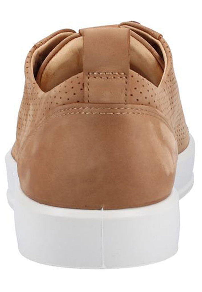 ecco Sneaker Nubukleder Braun - surf4shoes