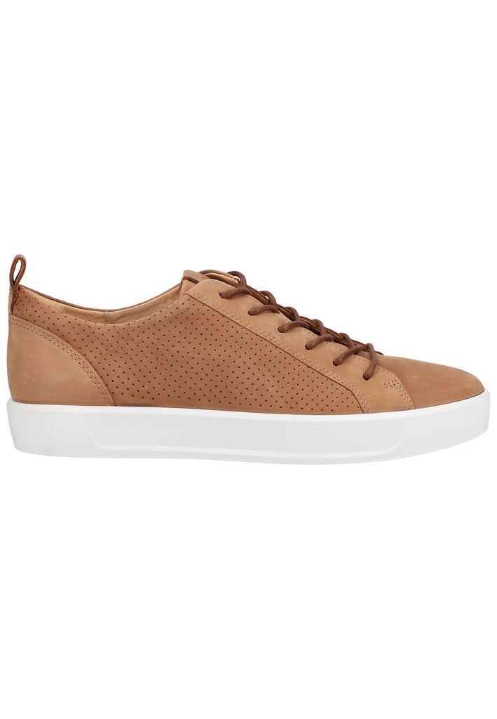 ecco Sneaker Nubukleder Braun - surf4shoes
