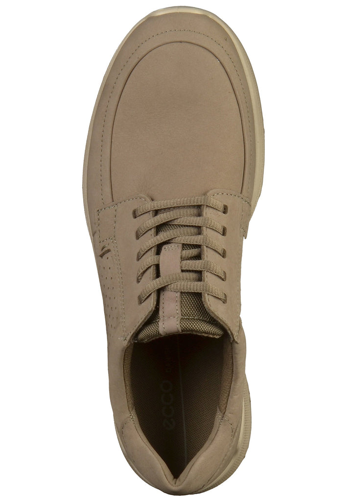 ecco Sneaker Nubukleder Hellgrau - surf4shoes