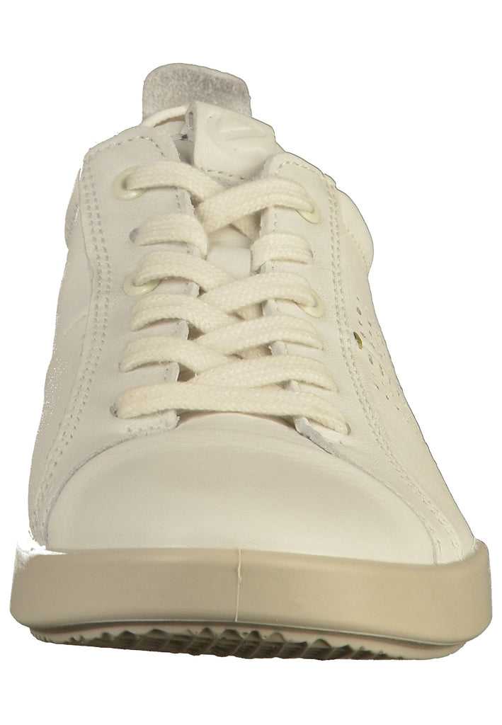 ecco Sneaker Leder Weiß - surf4shoes