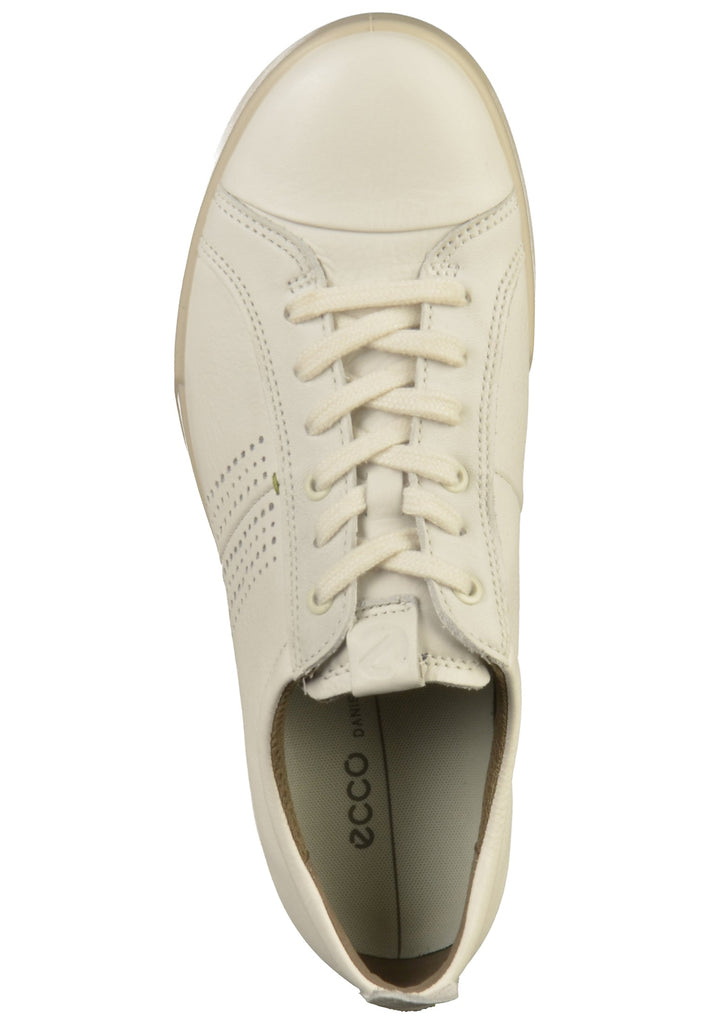ecco Sneaker Leder Weiß - surf4shoes