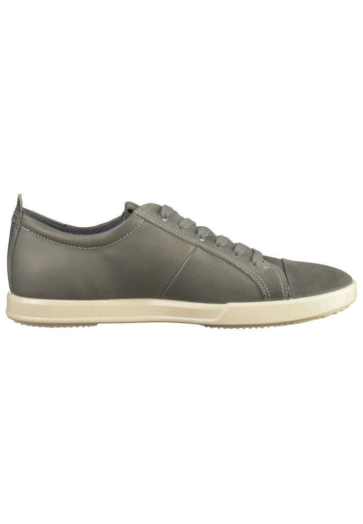 ecco Sneaker Leder Grau - surf4shoes