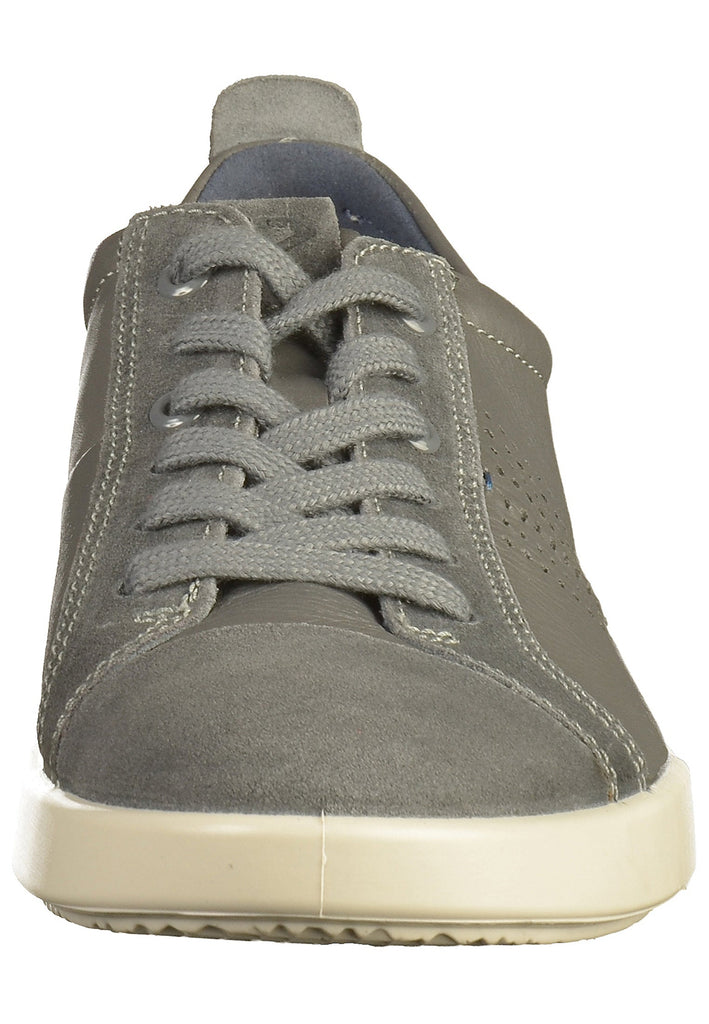 ecco Sneaker Leder Grau - surf4shoes