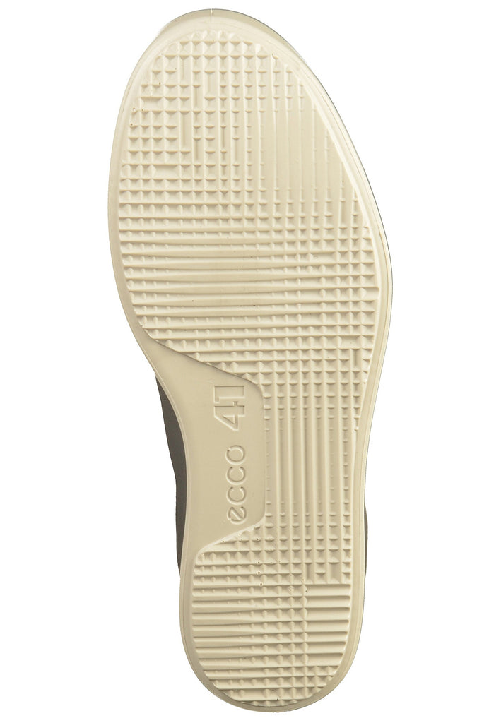 ecco Sneaker Leder Grau - surf4shoes