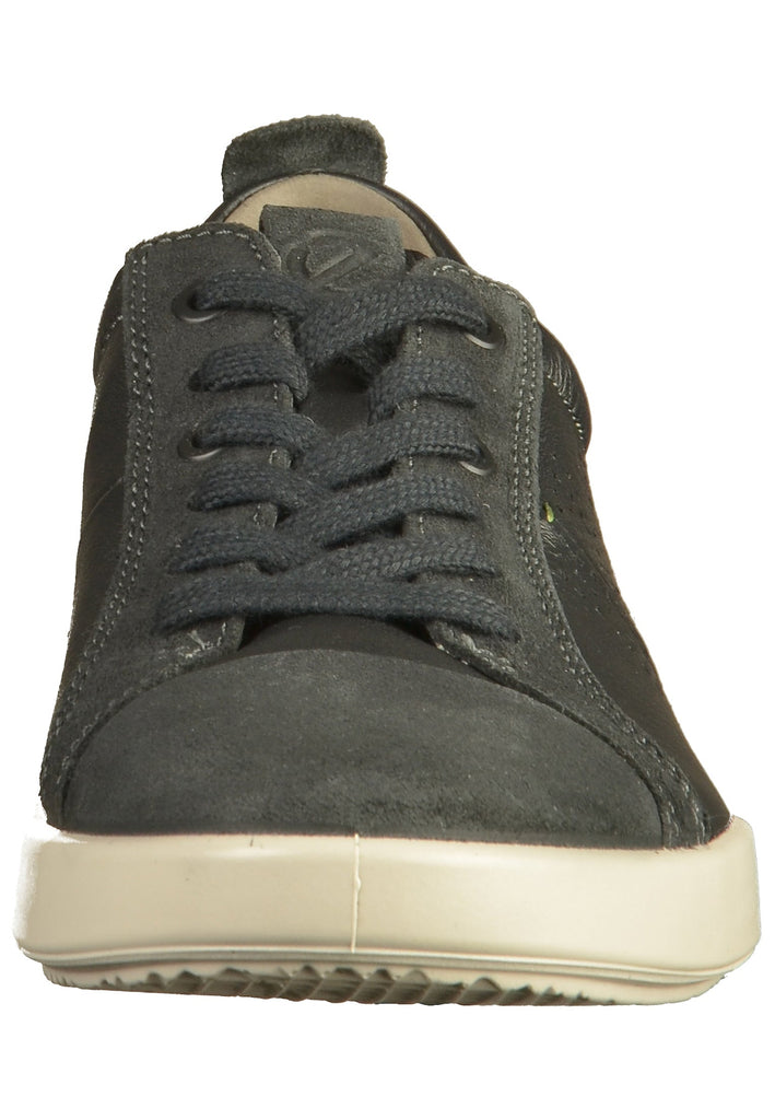 ecco Sneaker Leder Schwarz - surf4shoes