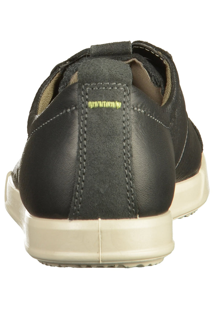 ecco Sneaker Leder Schwarz - surf4shoes