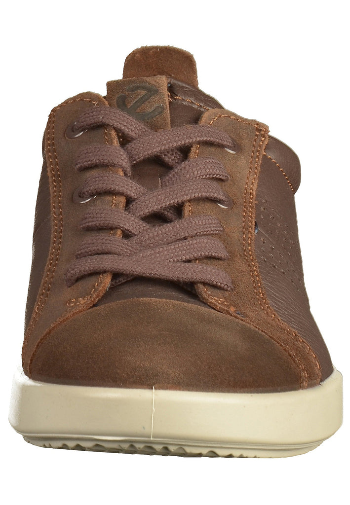 ecco Sneaker Leder Coffee - surf4shoes