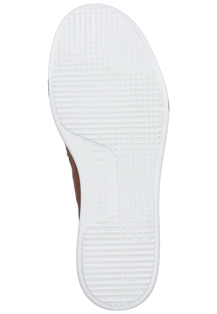 ecco Sneaker Leder Braun - surf4shoes