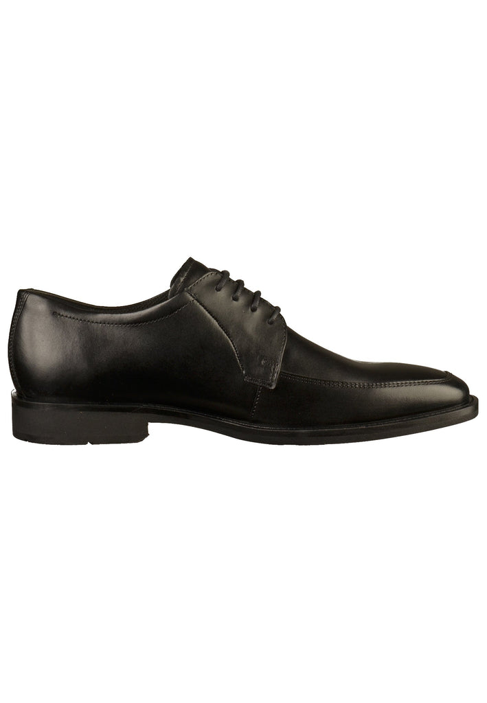 ecco Businessschuhe Leder Schwarz - surf4shoes