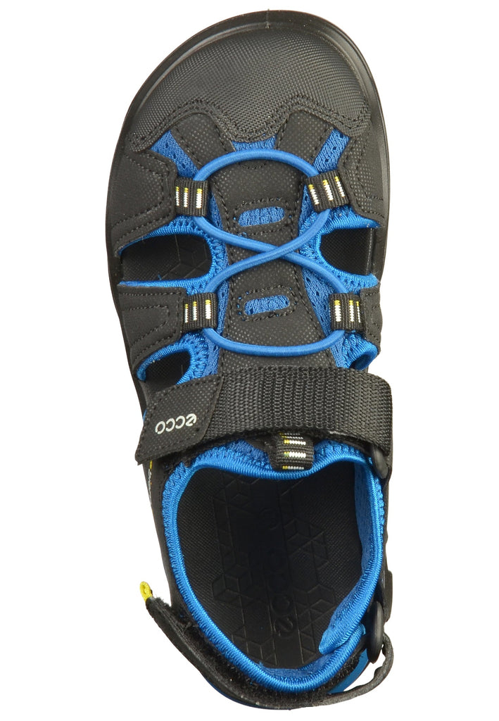 ecco Wanderschuhe Lederimitat Schwarz - surf4shoes