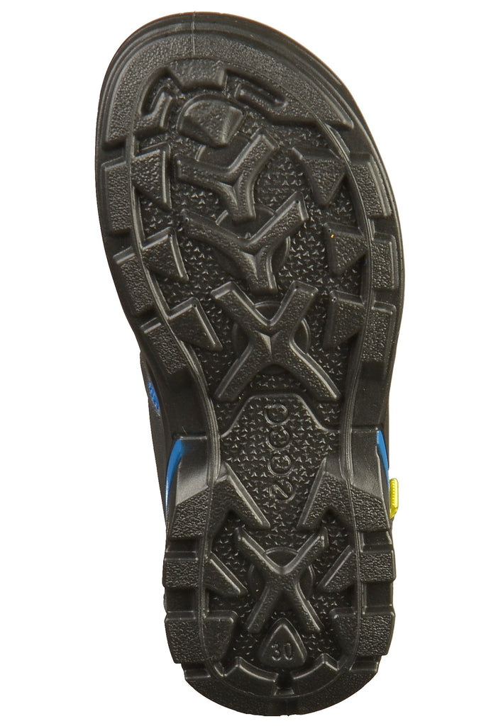 ecco Wanderschuhe Lederimitat Schwarz - surf4shoes