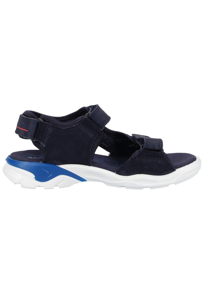 ecco Wanderschuhe Leder Dunkelblau - surf4shoes
