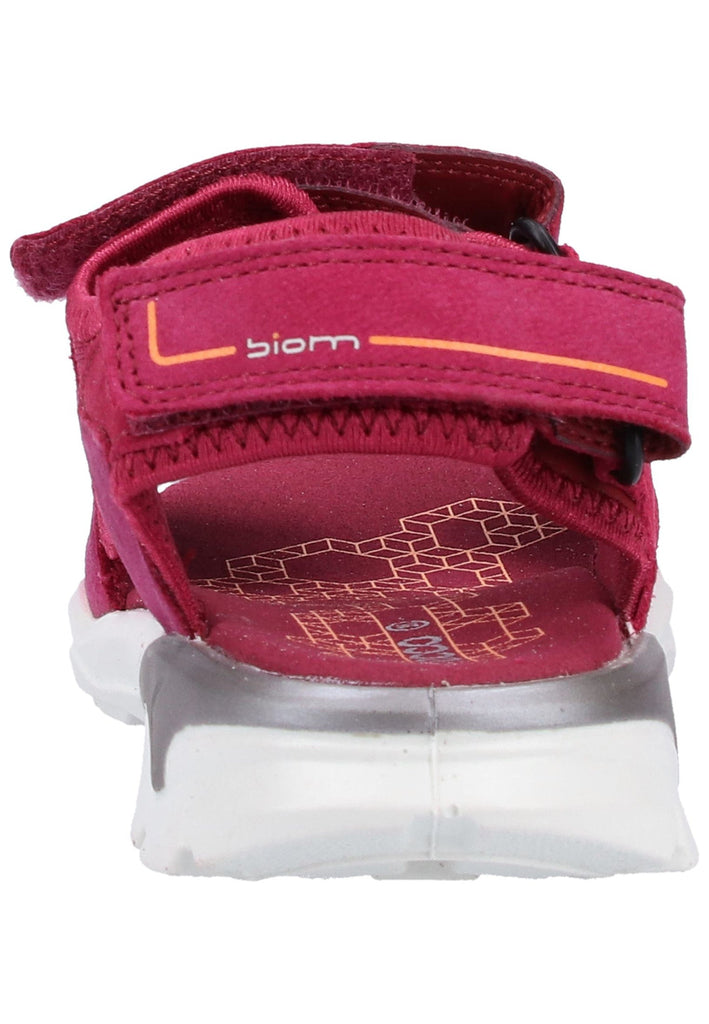 ecco Wanderschuhe Leder Rot - surf4shoes