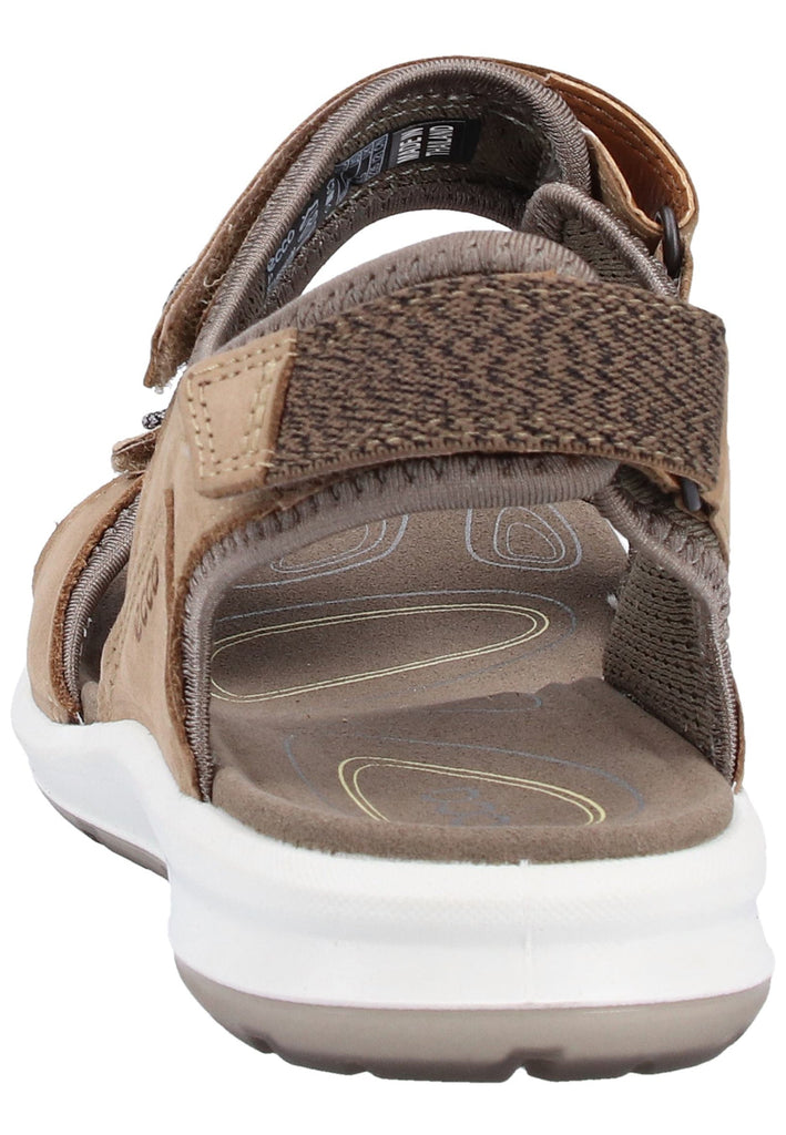 ecco Sandalen Leder Braun/Schwarz - surf4shoes