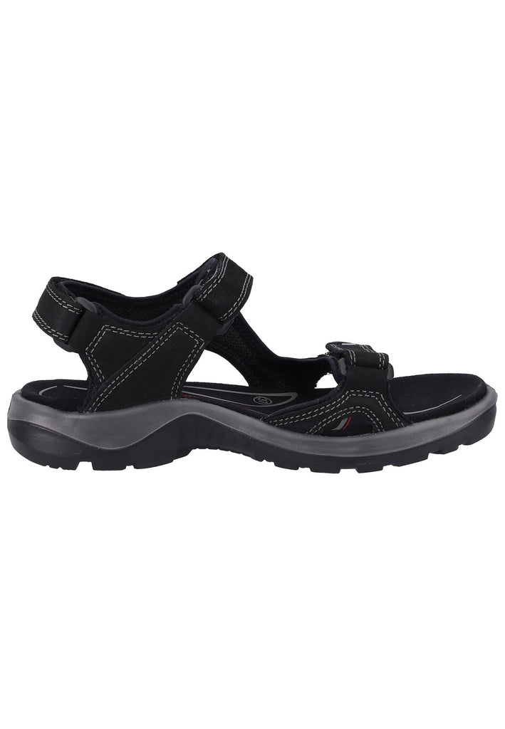 ecco Wanderschuhe Leder Schwarz - surf4shoes