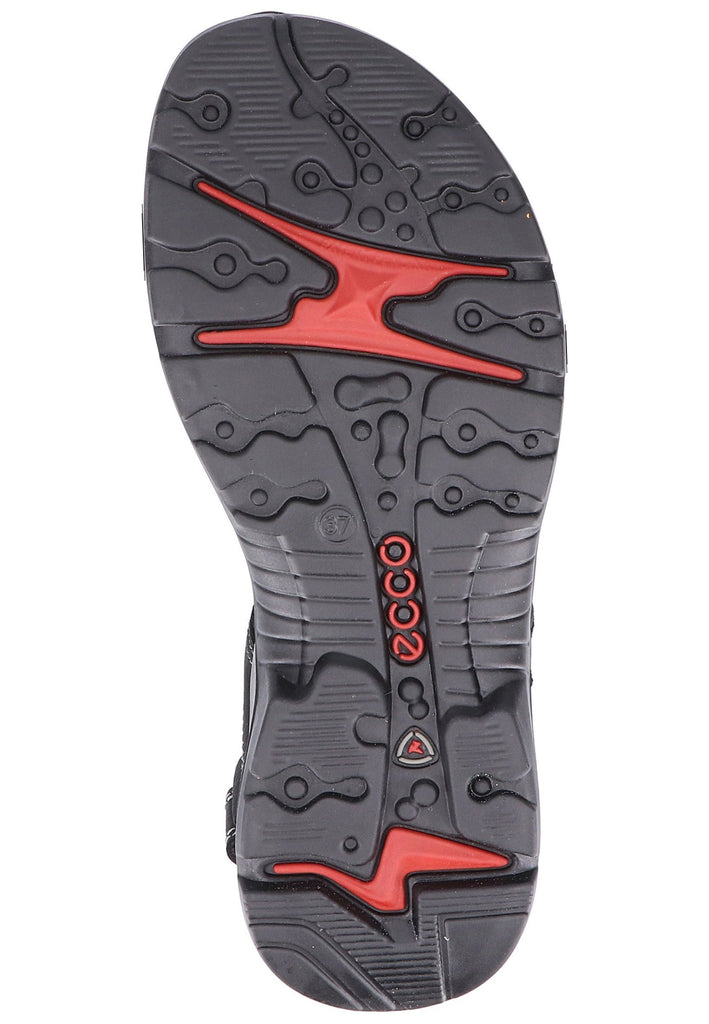 ecco Wanderschuhe Leder Schwarz - surf4shoes