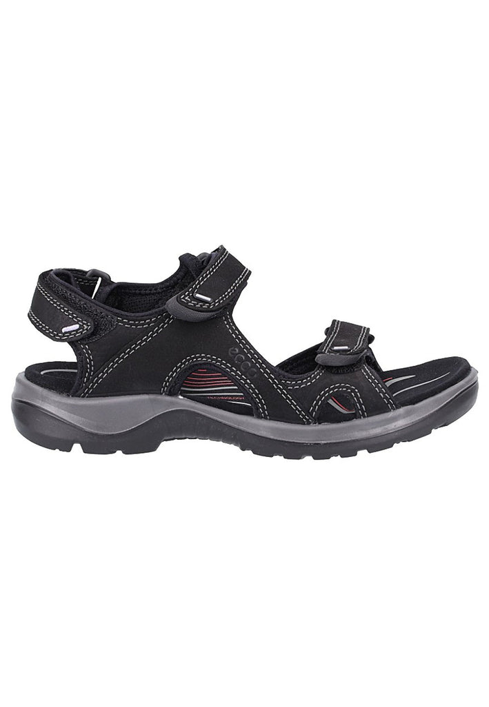 ecco Wanderschuhe Leder Schwarz - surf4shoes