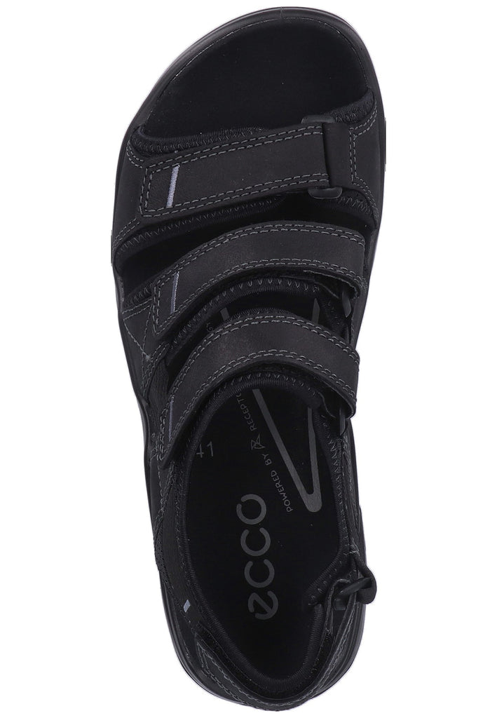 ecco Wanderschuhe Leder Schwarz - surf4shoes