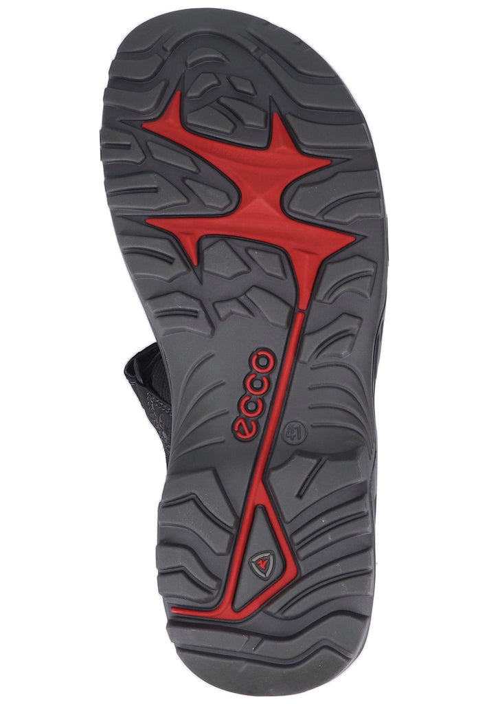 ecco Wanderschuhe Leder Schwarz - surf4shoes