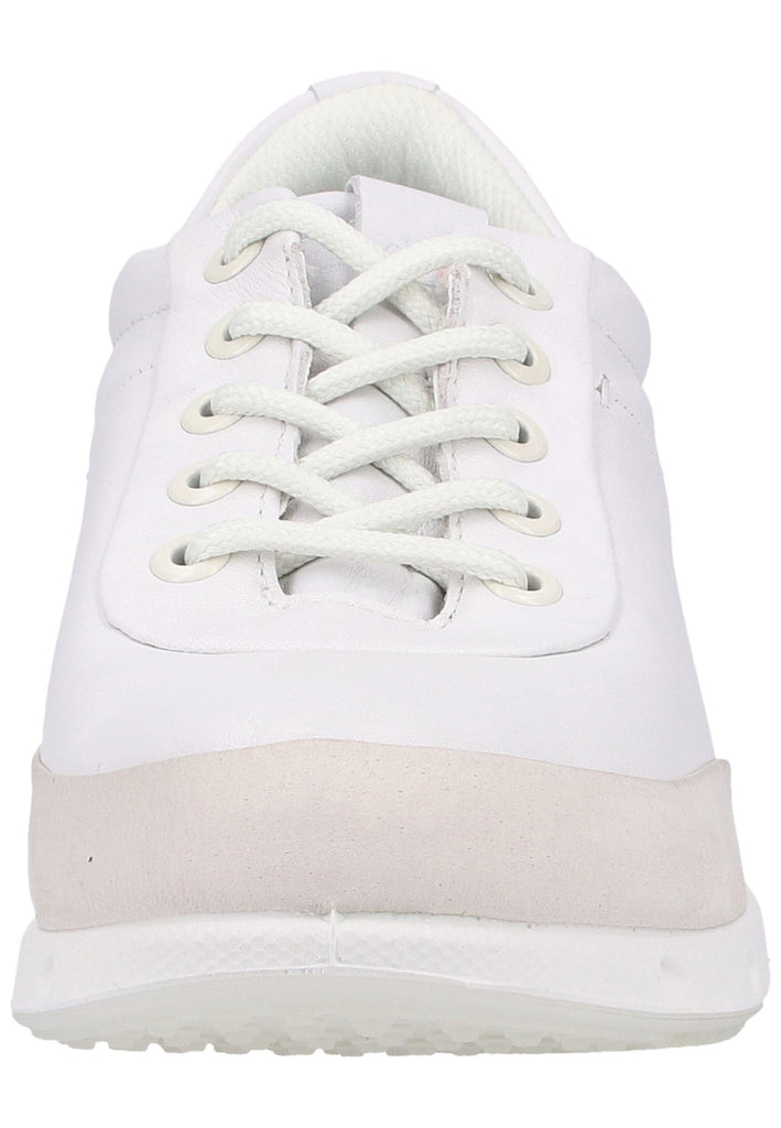 ecco Sneaker Nubukleder Weiß - surf4shoes