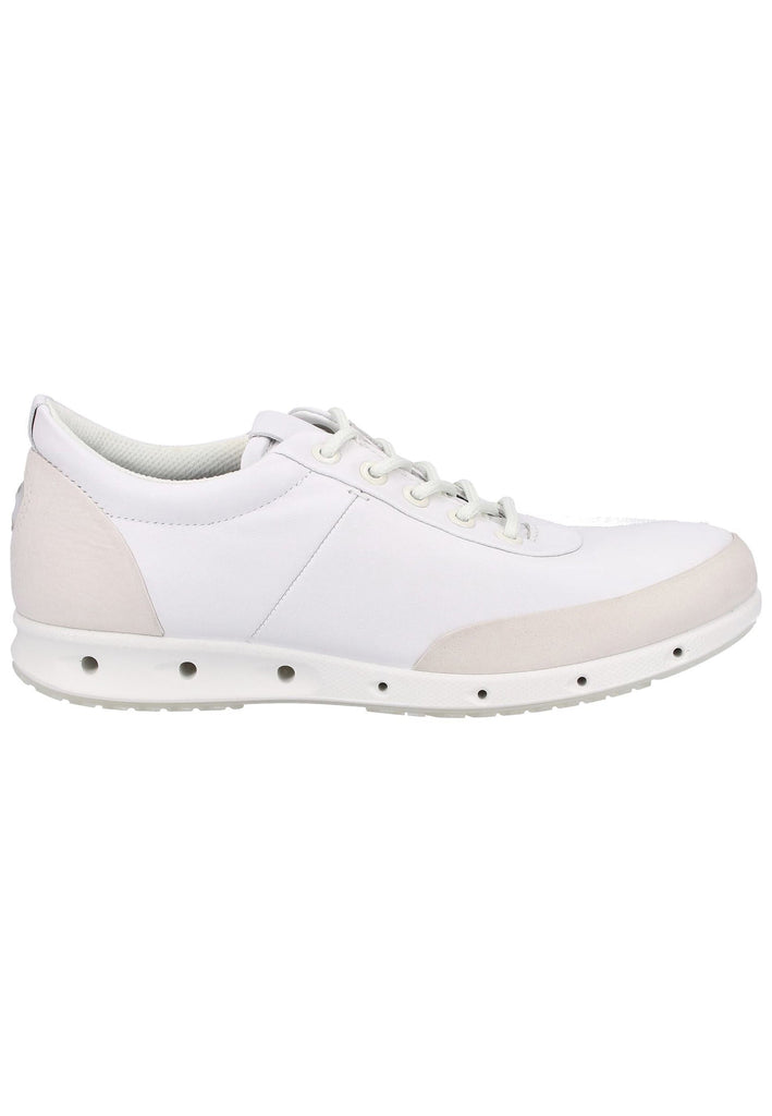 ecco Sneaker Nubukleder Weiß - surf4shoes
