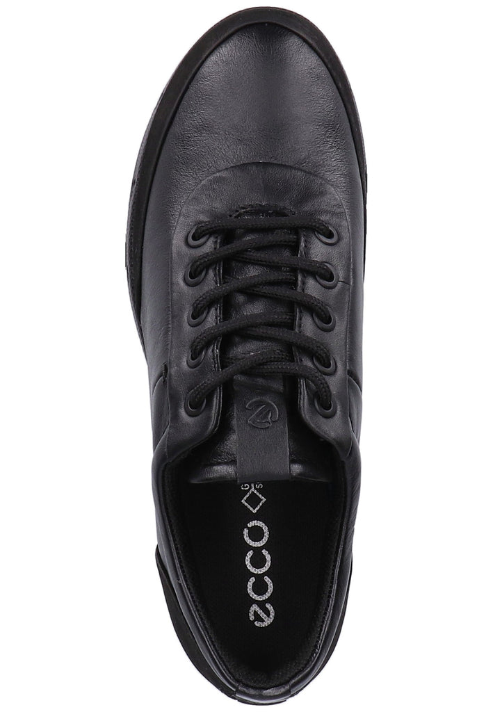 ecco Sneaker Nubukleder Schwarz - surf4shoes
