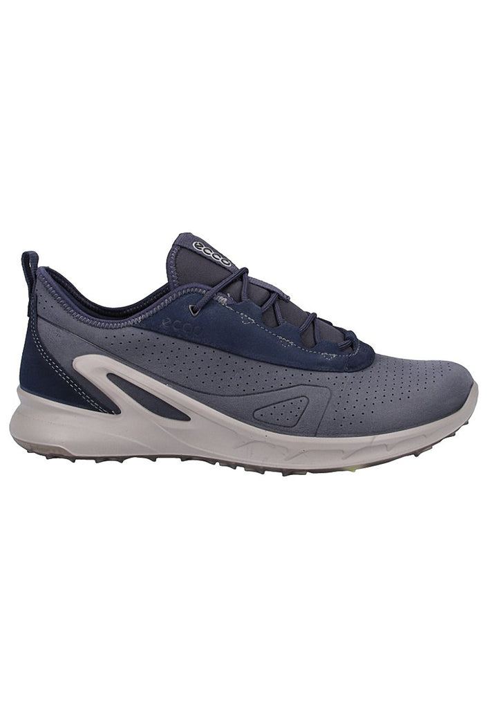ecco Sneaker Veloursleder Blau - surf4shoes