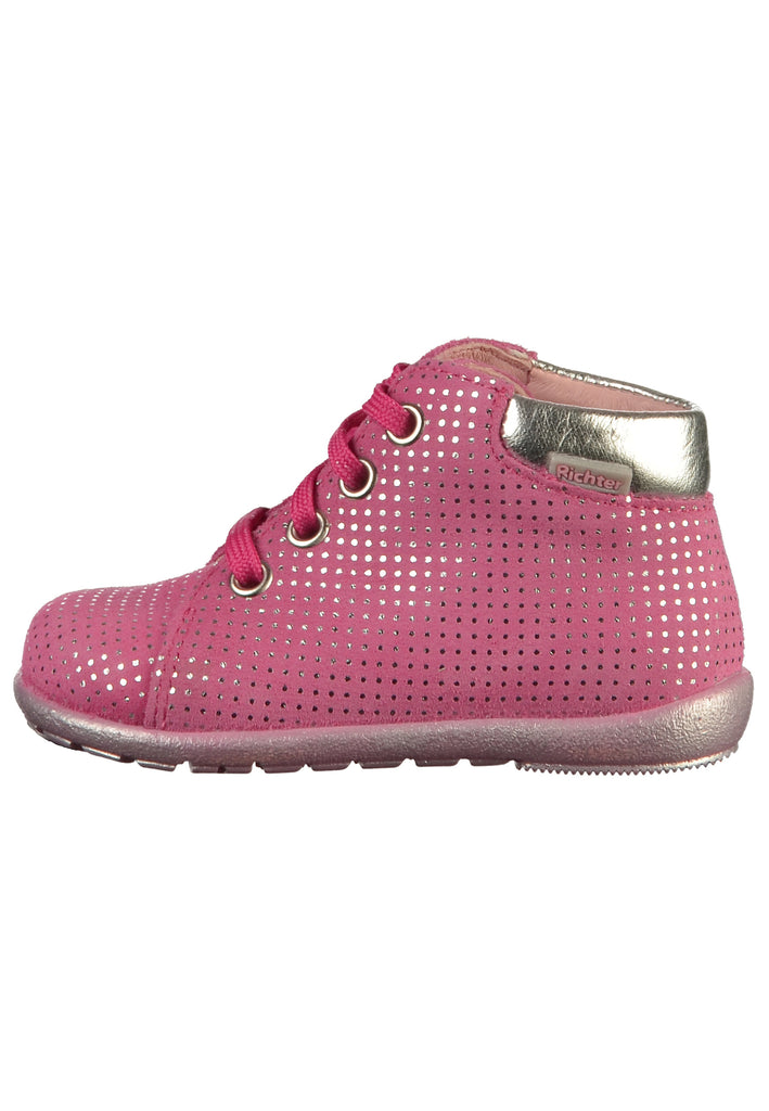 Richter Halbschuhe Leder Pink - surf4shoes