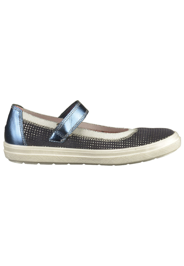 Richter Ballerinas Veloursleder Atlantic - surf4shoes